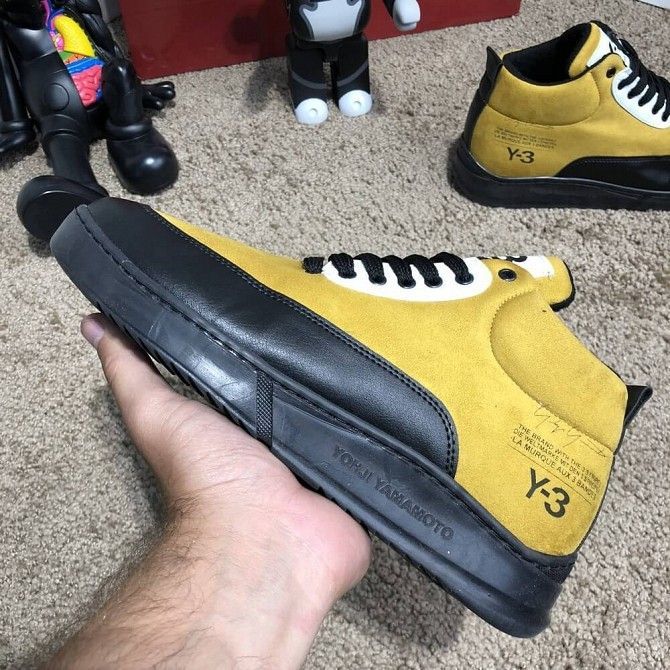 Adidas Y-3 Bashyo II Sneakers Yellow/Black Київ - изображение 1