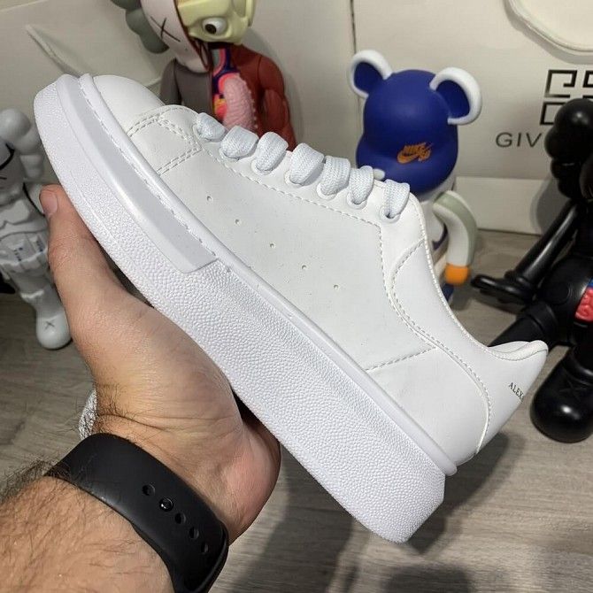 Кроссовки Alexandr McQueen Oversized All White Київ - изображение 1