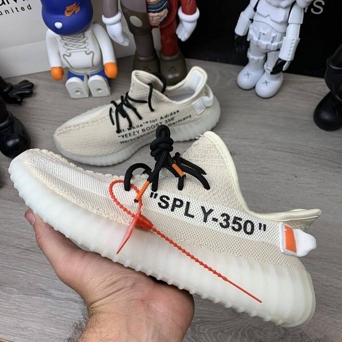Off White x Adidas Yeezy 350 V2 Cream White Київ - изображение 1