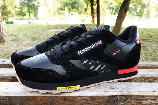Кроссовки Reebok classic black/red Киев - изображение 1