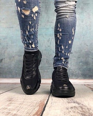 кроссовки PP Skull Black Київ - изображение 1