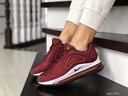 Женские кроссовки бордовые Air Max 720 8936 Мелитополь