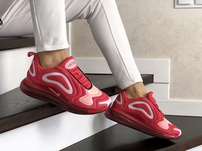 Женские кроссовки красные Air Max 720 8949 Мелитополь - изображение 1