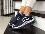 Женские кроссовки темно синие с белым Air Max 720 8934 Мелитополь
