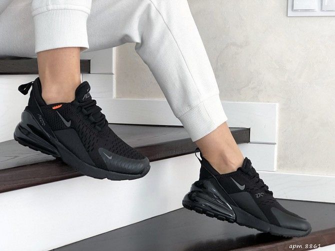 Женские кроссовки черные Air Max 270 8861 Мелитополь - изображение 1