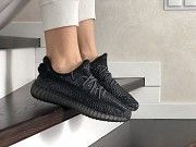 Женские кроссовки черные x Yeezy Boost 8908 Мелитополь