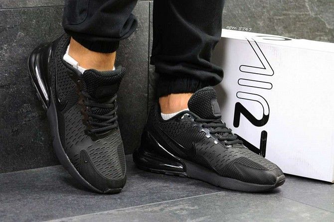 Кроссовки мужские черные Nike Air Max 270 5747 Мелитополь - изображение 1