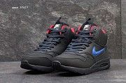 Мужские зимние кроссовки Nike Air Max 87 темно синие 3307 Мелитополь