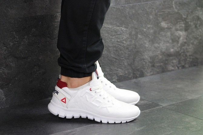 Мужские кроссовки белые Reebok Sublite 7499 Мелитополь - изображение 1