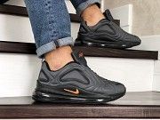 Мужские кроссовки серые с черным Air Max 720 8867 Мелитополь