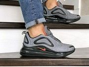 Мужские кроссовки серые с черным Air Max 720 8941 Мелитополь