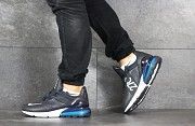 Мужские кроссовки темно синие Nike Air Max 270 8334 Мелитополь