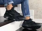 Мужские кроссовки черные Huarache Fragment Design 8953 Мелитополь