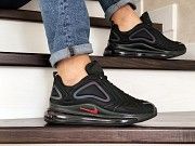 Мужские кроссовки черные фиолетовым Air Max 720 8866 Мелитополь