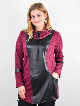 Кофта Аккорд бордо Київ - изображение 1