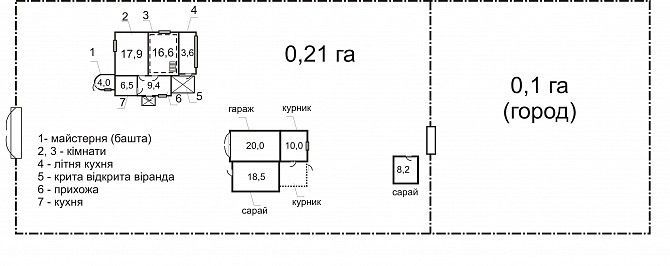 Продам дом-дача, 1,3 км от моря с. Морское, район Коблево Николаев - изображение 1