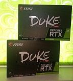 В Наличии. Видеокарта MSI GeForce RTX 2080 DUKE 8G OC Львов