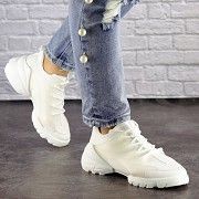 Женские белые кроссовки Nicky 1498 (41 размер) Мелитополь