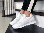 Женские кроссовки белые 9037 Мелитополь