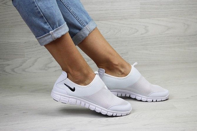 Женские кроссовки белые Nike Free Run 3.0 8010 Мелитополь - изображение 1