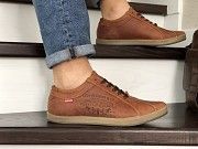 Мужские кроссовки кирпичные Levis 9000 Мелитополь