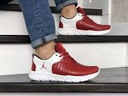Мужские кроссовки красные с белым Air Jordan 9029 Мелитополь