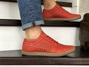 Мужские кроссовки терракотовые Levis 9001 Мелитополь