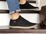 Мужские кроссовки черные Levis 8997 Мелитополь