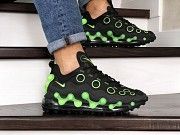 Мужские кроссовки черные с салатовым Air Max 720 Ispa 9046 Мелитополь
