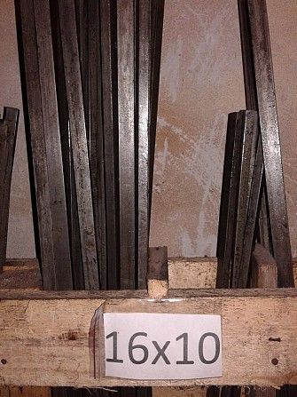 16х10 Шпоночная сталь шпонка Дніпро - изображение 1