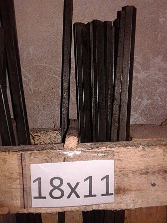 18х11 Шпоночная сталь шпонка Дніпро - изображение 1