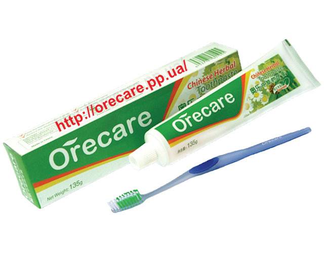 Зубная паста Orecare на 100% состоит из натуральных веществ Киев - изображение 1