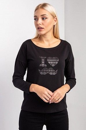 Лонгслив-футболка NONNA принт LOVE Киев - изображение 1
