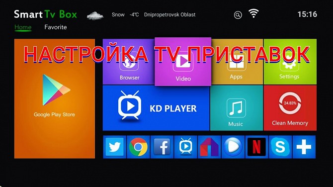 Настройка ТВ приставок, сотни телеканалов, программы для просмотра фильмов Краматорск - изображение 1
