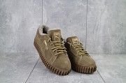 Женские ботинки замшевые зимние бежевые Nev-Men P беж Мелитополь