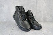 Мужские ботинки кожаные зимние черные StepWey 7260+ Мелитополь