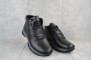 Ботинки мужские Yuves 803 черные (натуральная кожа, зима) Мелитополь