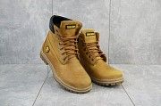 Женские ботинки кожаные зимние рыжие Brand 205 Мелитополь
