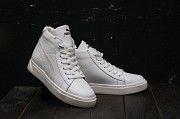 Женские кеды кожаные зимние белые Yuves W 10 Мелитополь