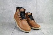 Мужские ботинки кожаные зимние рыжие Yuves 772 Мелитополь
