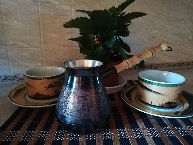 Кофеварка медная Одесса - изображение 1
