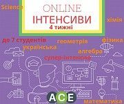 ONLINE інтенсиви по шкільним предметам, м. Київ Киев