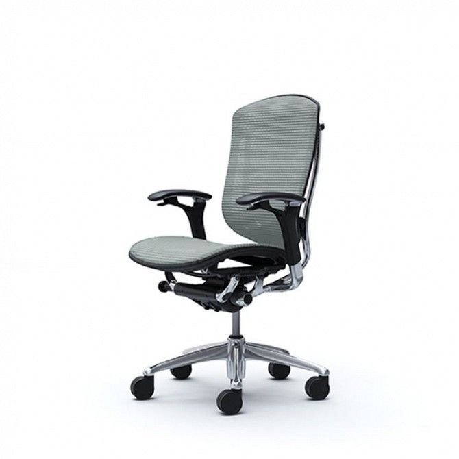 Японские офисные Кресла OKAMURA CONTESSA Light grey Київ - изображение 1