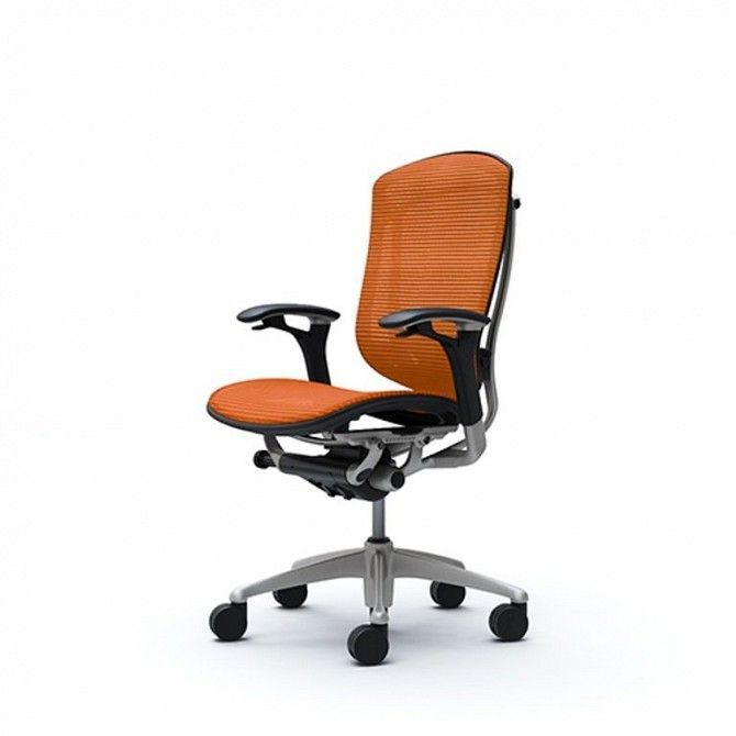 Японские Эргономичные Кресла OKAMURA CONTESSA Orange Київ - изображение 1