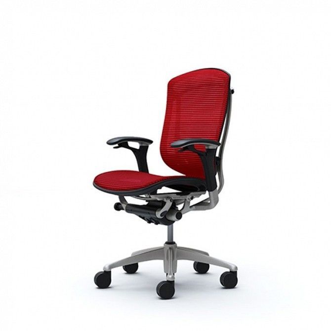 Японские Эргономичные Кресла OKAMURA CONTESSA Red - красный Київ - изображение 1