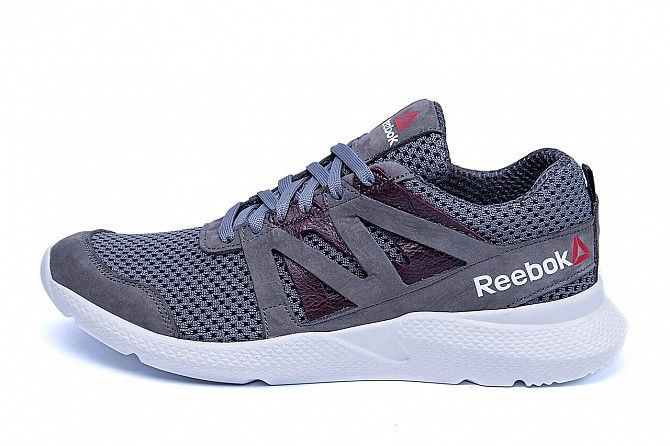 Кроссовки сетка Reebok Classic Grey-летние Днепр - изображение 1