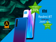 Смартфон Xiaomi Redmi note 8T 6.3"IPS RAM 4 MEM 64 Blue бу купить Одесса