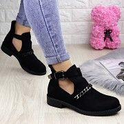 Ботиночки женские черные Jean 1261 (37 размер) Мелитополь