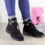 Ботиночки женские черные Puffi 1447 (41 размер) Мелитополь