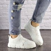 Женские белые кроссовки Ollie 1543 (36 размер) Мелитополь